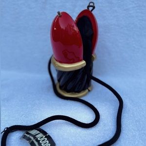 Rare Vintage Timmy Woods Lipstick Crossbody Bag